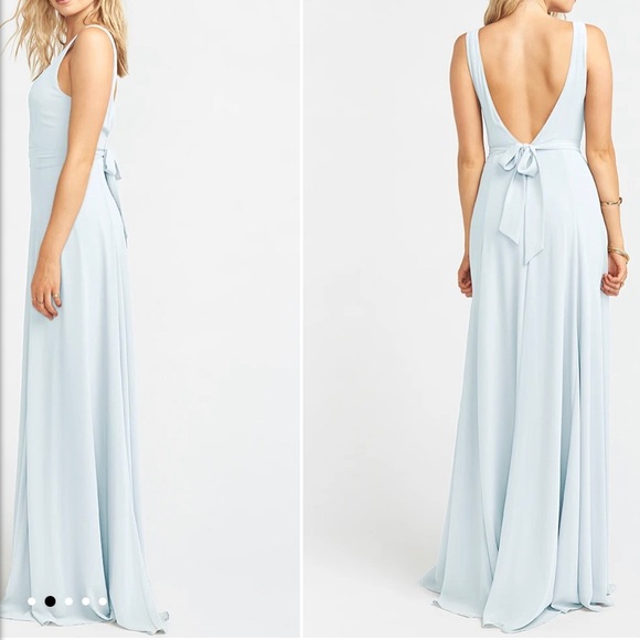 NWT Icy Blue Jenn Maxi Dress - Picture 2 of 3